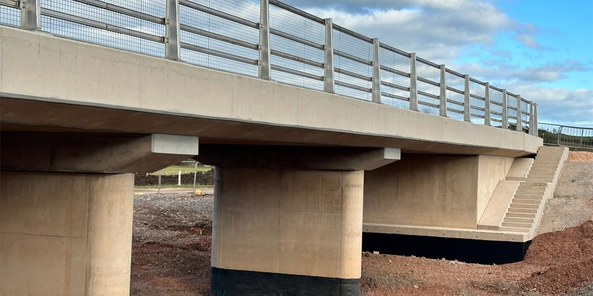 concrete overpass